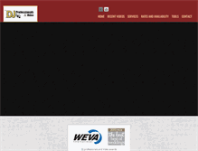 Tablet Screenshot of djprofessionalsandvideo.com